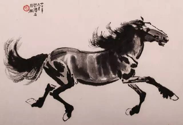 齐白石的虾徐悲鸿的马歇后语,齐白石画虾徐悲鸿画马还有谁