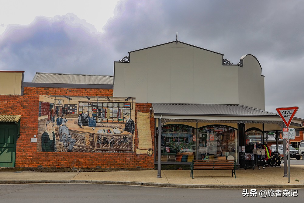 谢菲尔德壁画小镇图片,塔斯马尼亚壁画小镇谢菲尔德小镇