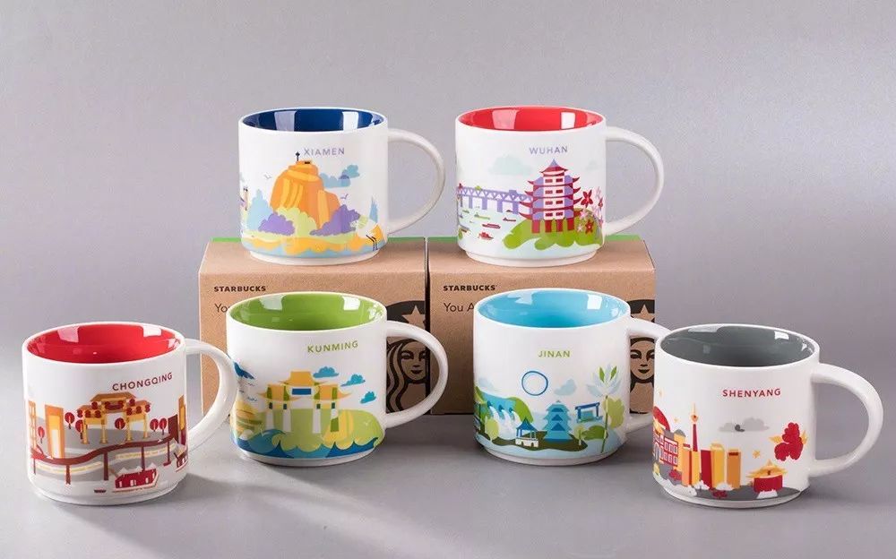 星巴克城市限定杯子日本,20款星巴克限定杯子
