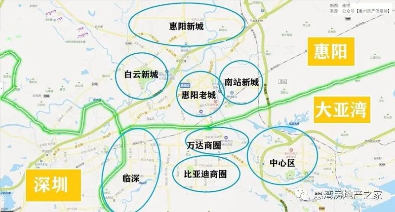 惠阳跟大亚湾买哪个楼盘好,仲恺和惠阳大亚湾投资的区别