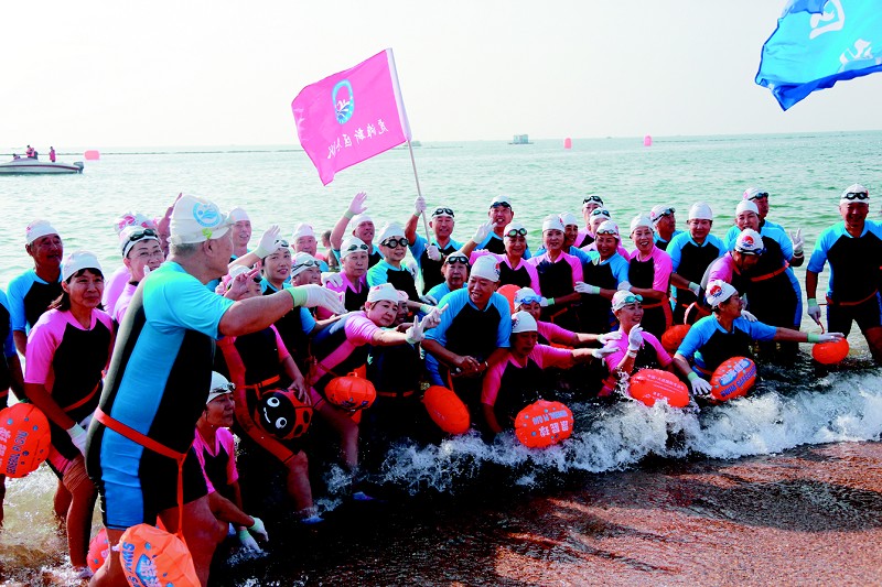 大连冬泳锦标赛,大连市冬泳开幕式