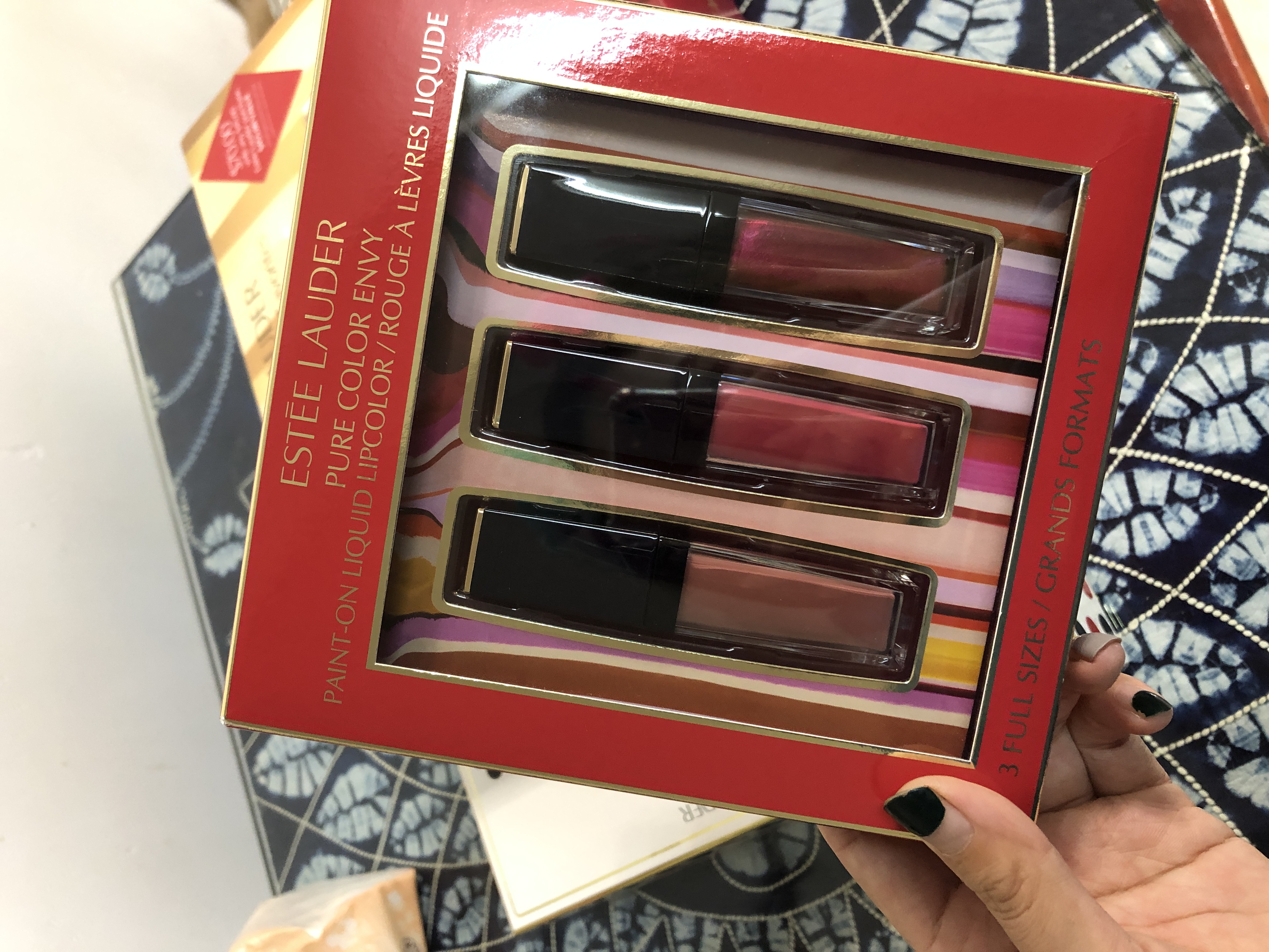 雅诗兰黛美版圣诞套盒的使用顺序,美版雅诗兰黛圣诞套装