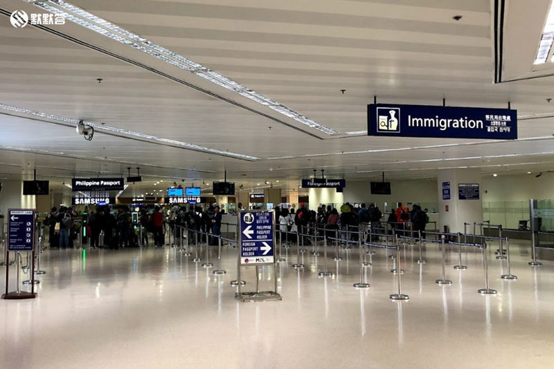 菲律宾旅行证回国机场流程,菲律宾机场旅游签证出境通道