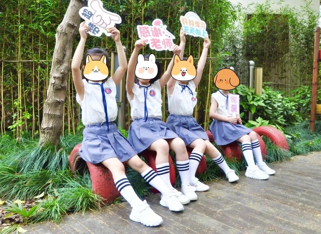 上海中小学好看的校服,上海最美幼儿园校服