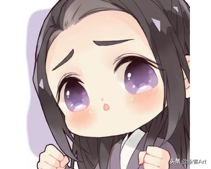 萌值爆表的Q版人物脑袋画法全解析，你确定不来pick一下？