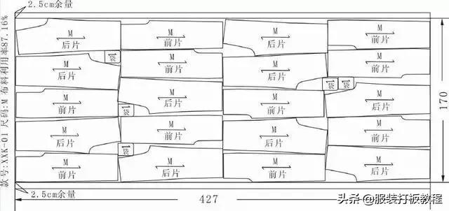 童装连体工装裤制图,男士工装裤子制图裁剪教程