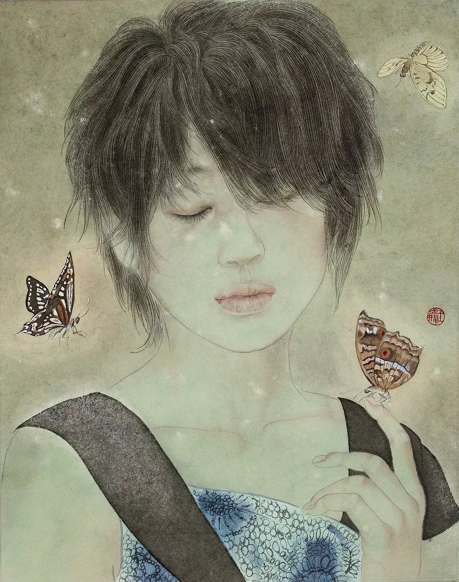 从一岁到七岁画画,从七岁到八岁画的画