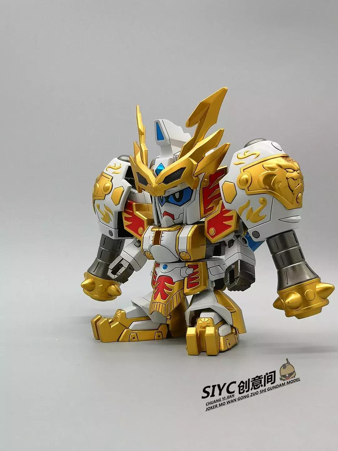 老版sd三国传高达模型视频,sd高达三国传孙权模型