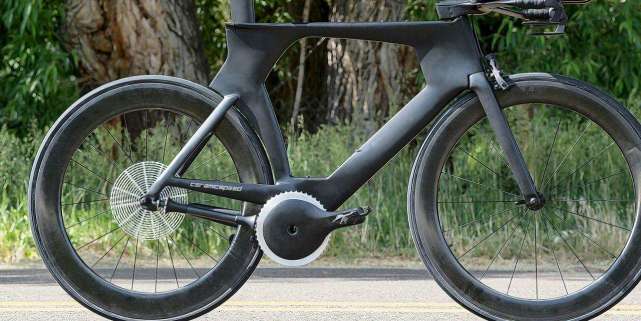 新发明自行车最高时速,逆天发明自行车