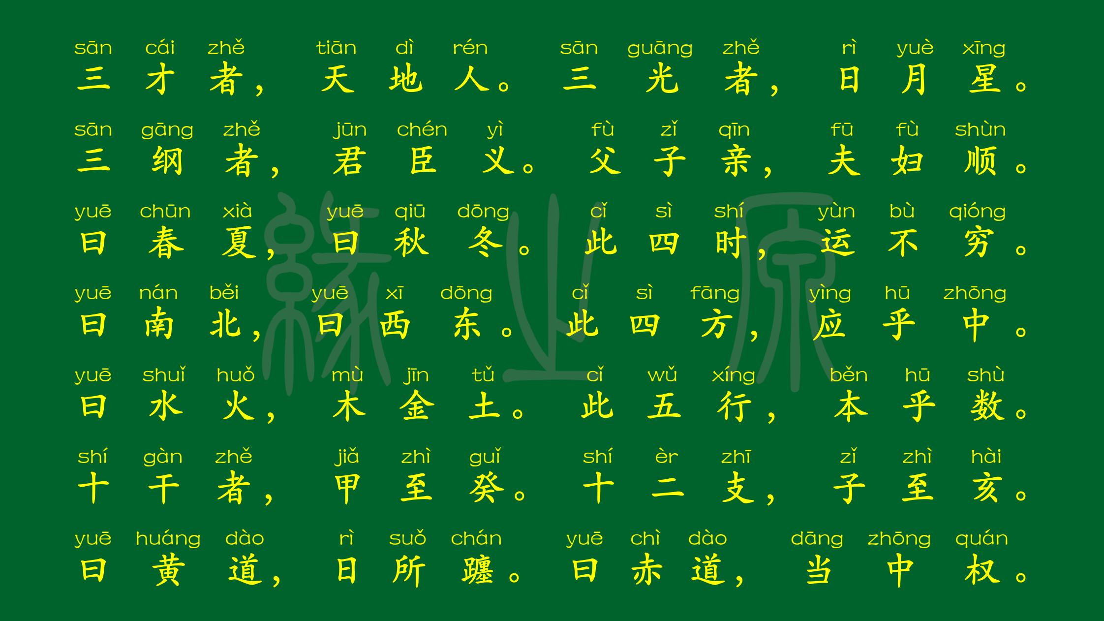 三字经故事讲解图文,三字经动画片