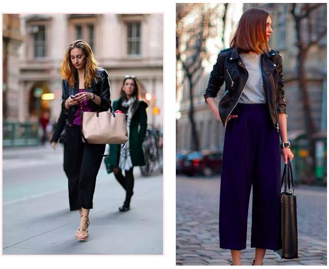 皮衣怎样穿才时髦呢,秋冬皮衣时髦穿搭