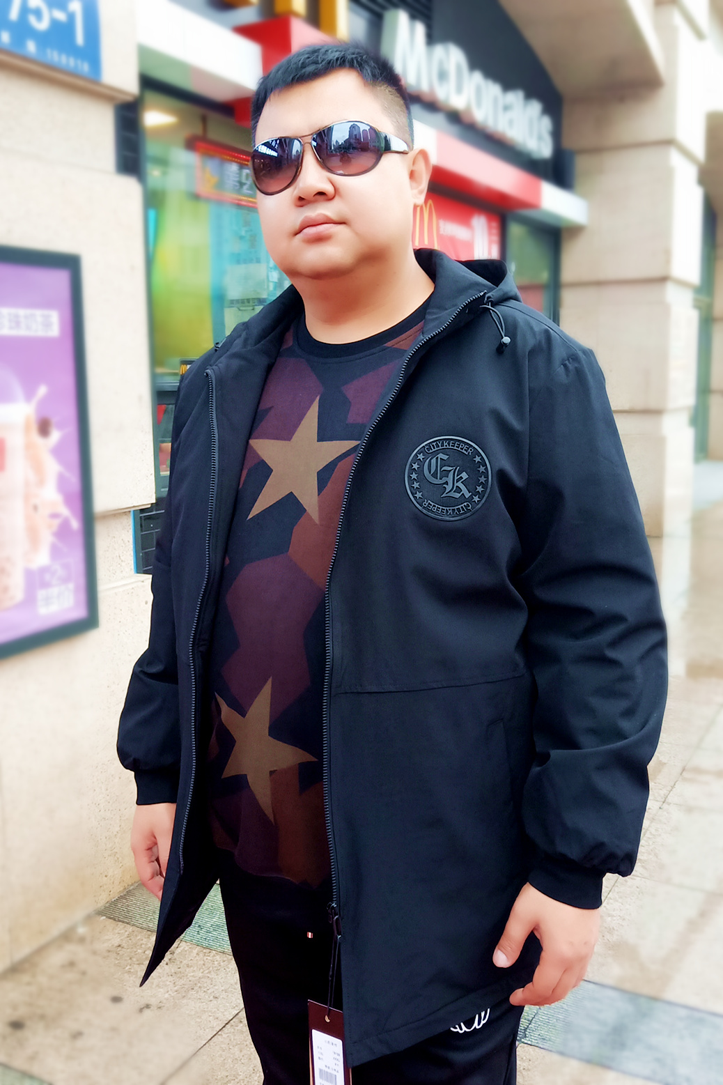 夏先生大码男装店,胖子男装夏季穿搭