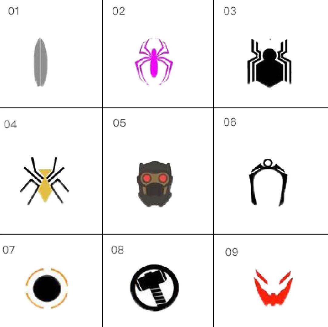 漫威九头蛇标志,漫威神盾局标志