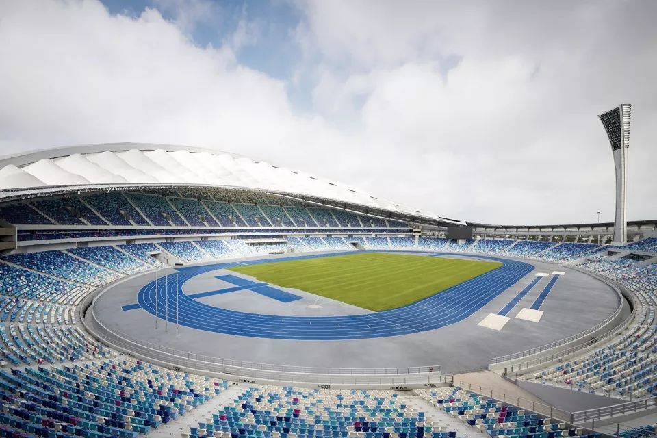 海口西海岸五源河体育场,海口五源河体育场d区效果