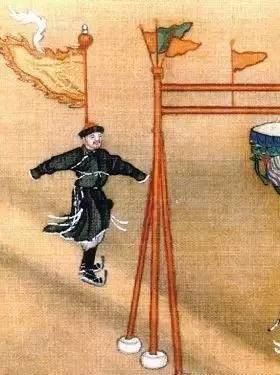 大寒节气习俗冰嬉,数九寒冬冰上跑