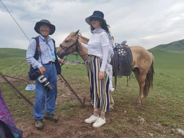 锡林郭勒草原冬天骑马,锡林郭勒盟大草原骑马