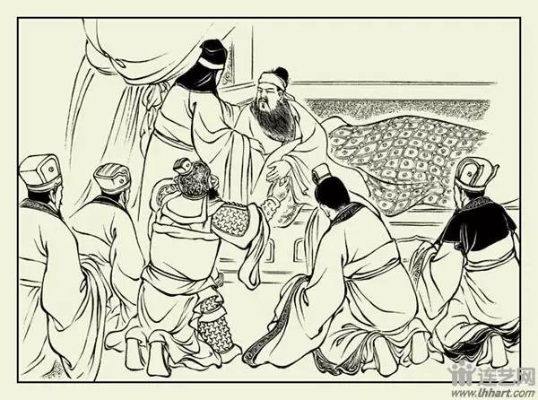 三国演义玉泉山显圣,三国演义连环画珍藏版上下两册