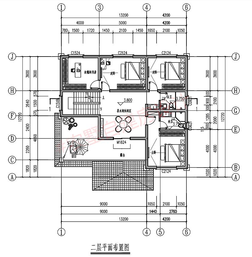 80平方带堂屋两层小别墅,167平米中式二层别墅