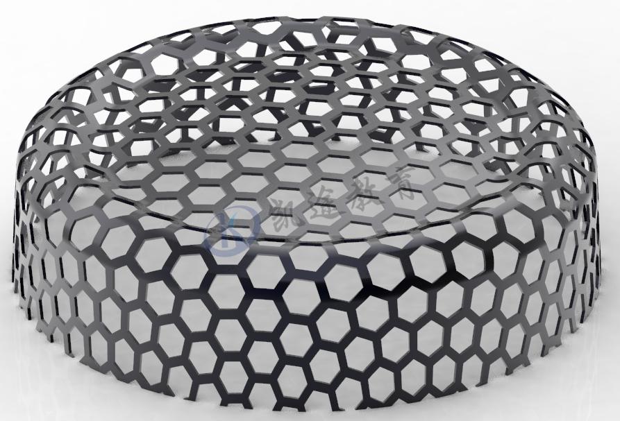 creo喇叭网的画法,creo冲压网罩建模