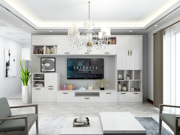 大王椰米兰灰橡适合黑白灰风格吗,大王椰白橡