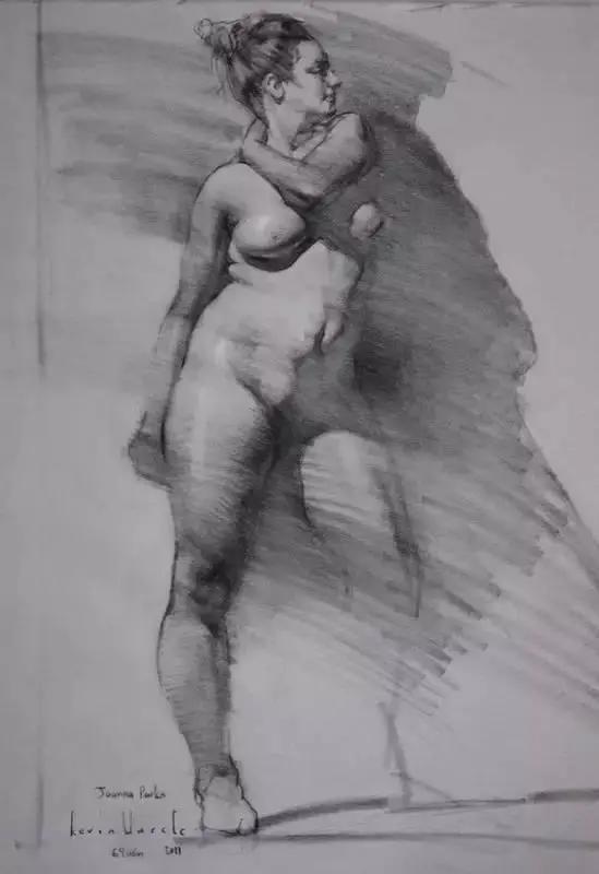 素描画得最好的画家,画家画的各种素描与画像太像了