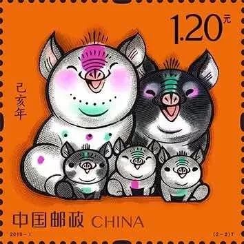 2019己亥年生肖邮票珍藏,猪年己亥年邮票