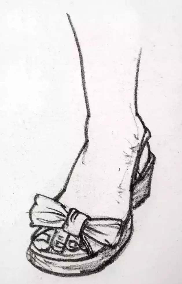 创意鞋子绘画作品,干货画画教程图片