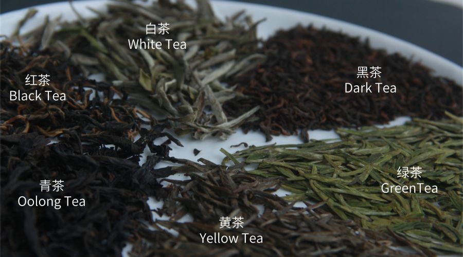 怎么区分青茶黄茶,茶分类黑白绿红