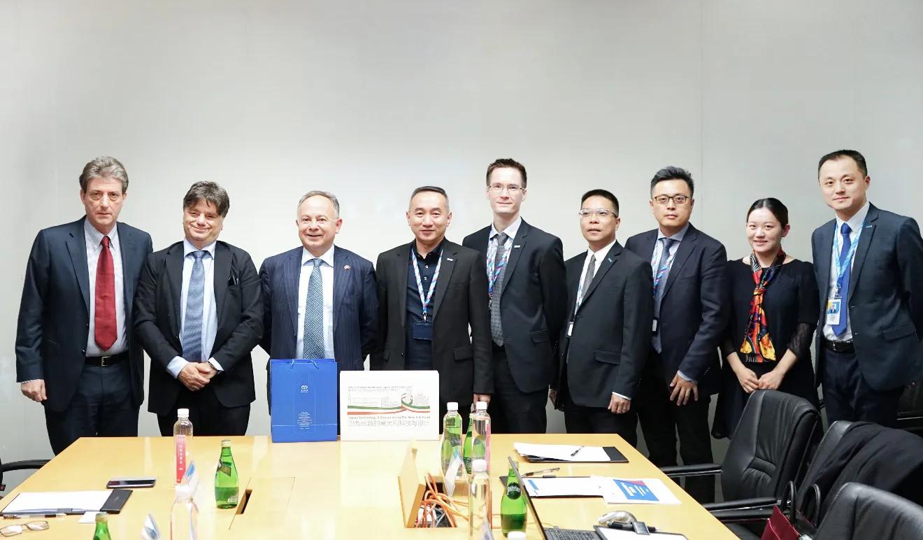 ITA到访家乐福中国苏宁国际深化意大利合作