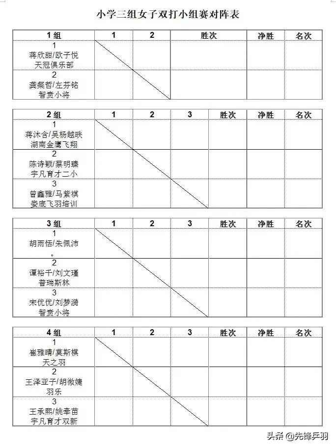 2019红双喜打球吧孩子长沙站竞赛规程