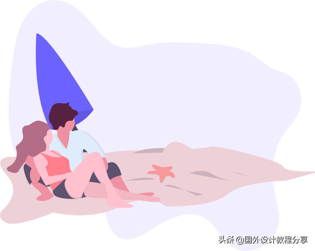 扁平矢量插画教程,矢量扁平插画怎么画