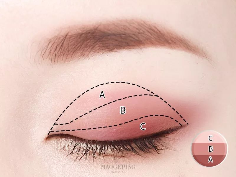 眼影的画法新手简单自然,眼线眼影的画法新手教程