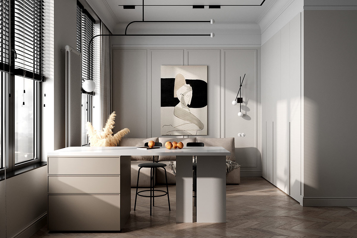 不到40平小户型设计,小户型公寓住宅风格