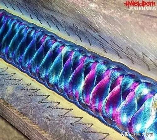 中国高手漂亮的鱼鳞焊图片,鱼鳞焊展示视频