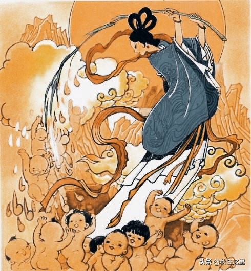 西方神话故事众神的起源,西方神话中造人的神