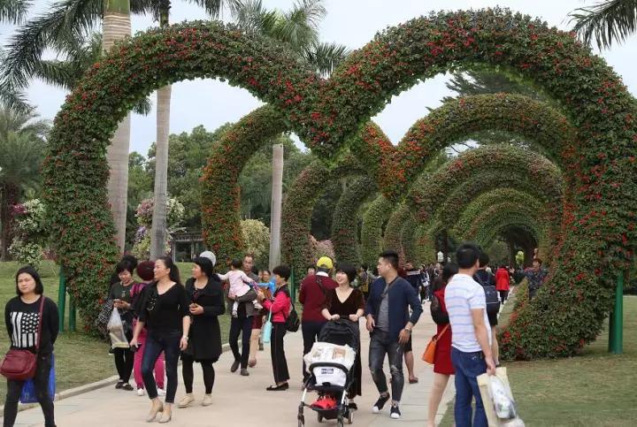 东南花都花博园景观,东南花都花博园