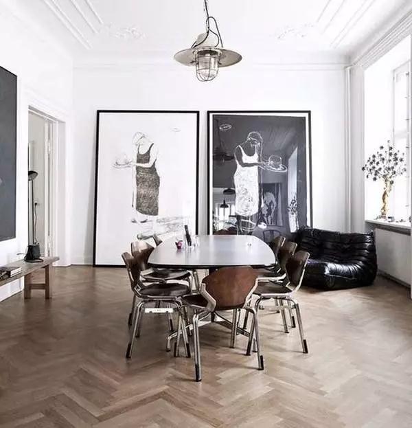 灰色地板搭配什么颜色家具,深色地板搭配家具装修风格