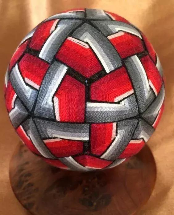 手鞠球各种花色的制作教程,入坑前视频教程