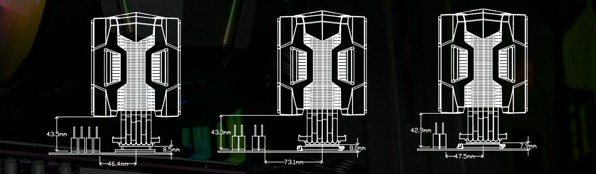 酷冷至尊T610PARGB风冷散热器评测：炫光潮流的拥护者