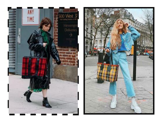 今年最流行托特包斜挎,托特包洋气百搭又好看