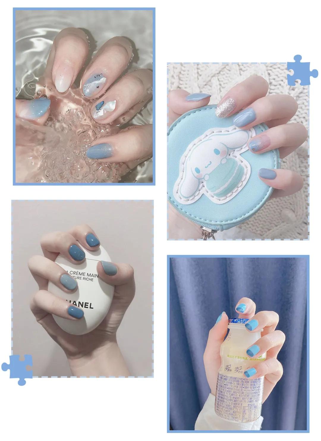 碎花婴儿蓝,婴儿蓝搭配