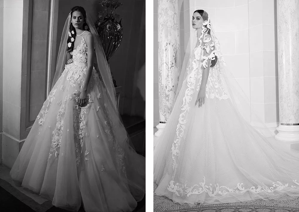 昆凌结婚穿的婚纱真的好大气,唐嫣昆凌婚纱