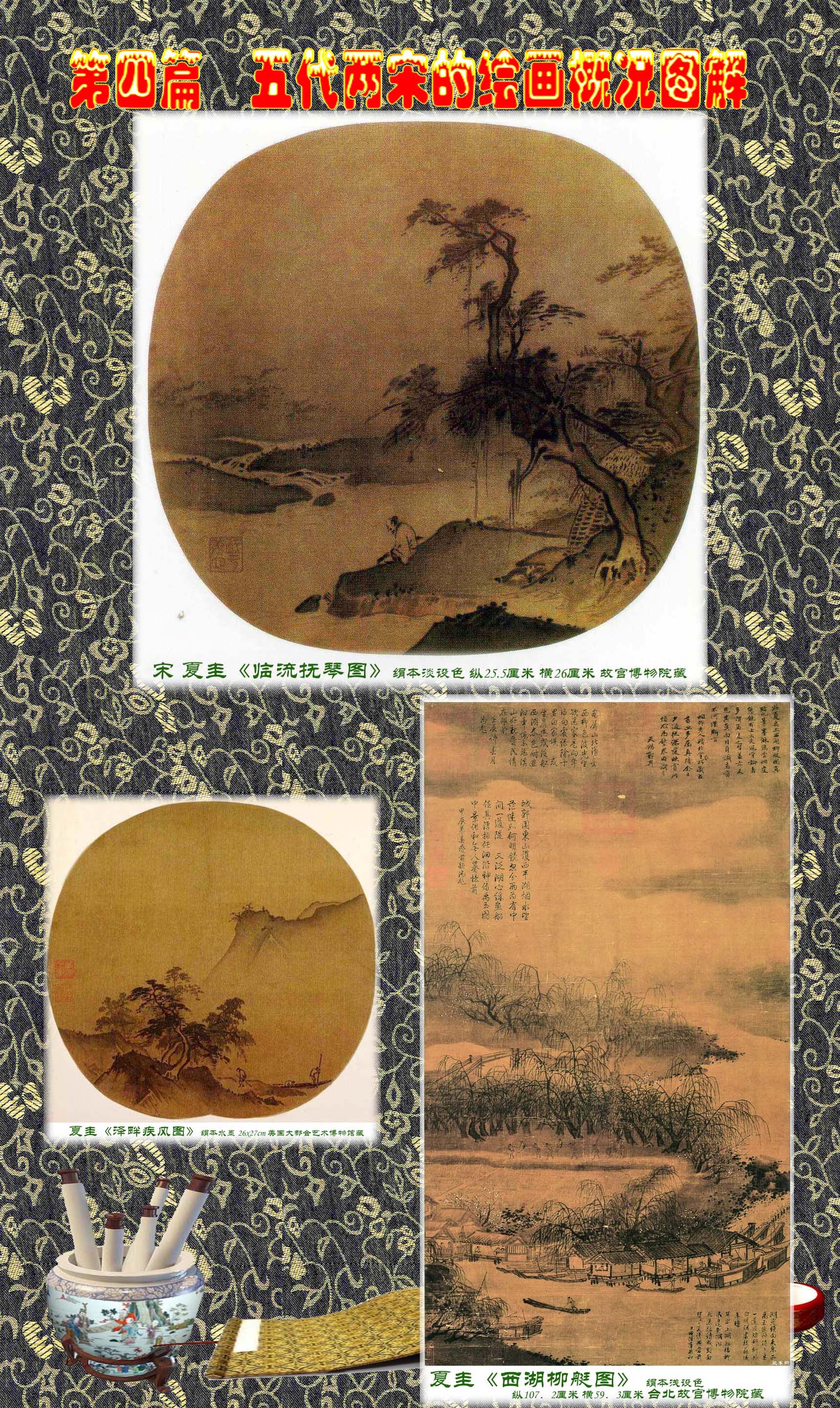 五代两宋时期中国画,中国画绘画基本知识