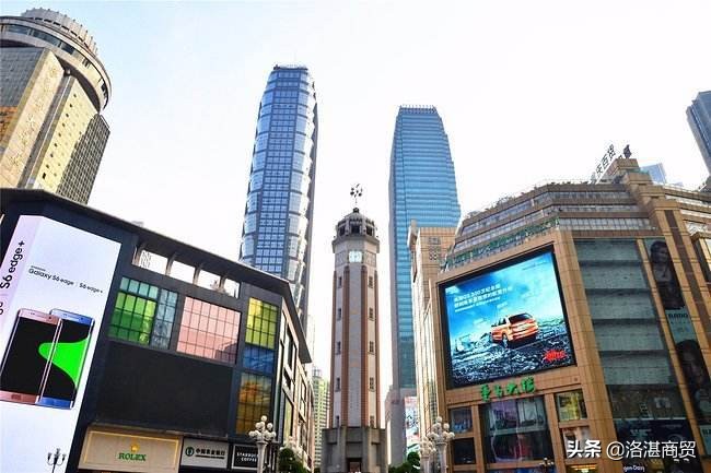 重庆步行街排名解放碑步行街,重庆十大步行街