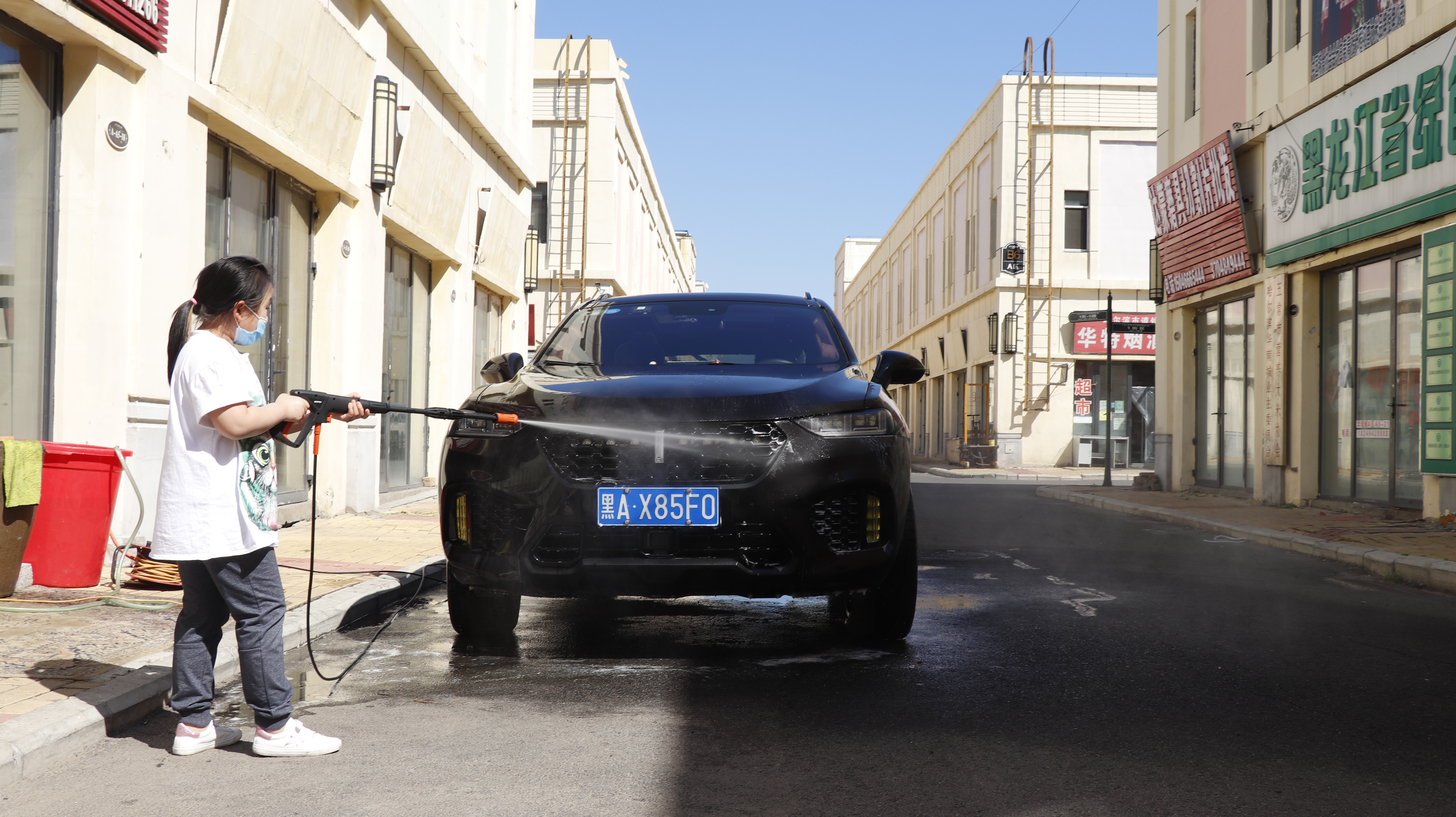 省水家用洗车机,便携洗车水评测