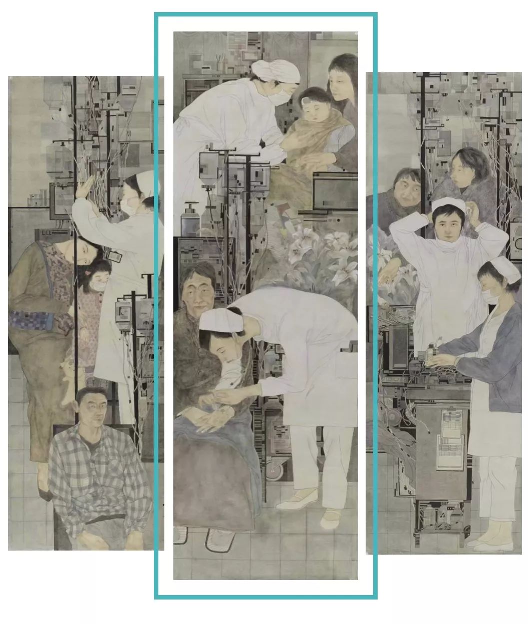 抗击疫情主题国画展,抗疫主题展览