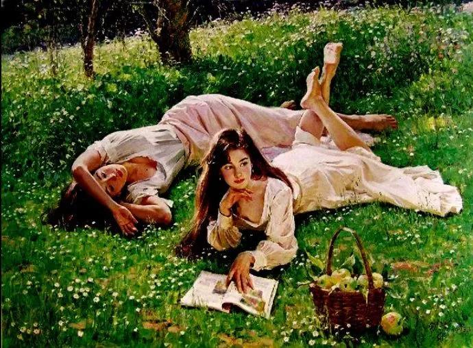 他偷看老婆同事跳舞25年，画下这曼妙的人体油画，还卖了1200万