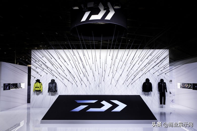 德国慕尼黑ISPO展览:DAIWA运动品牌展台设计