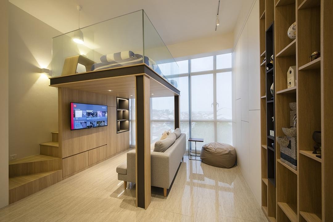 小户型墙板装修卧室,全屋木板上墙装修效果图