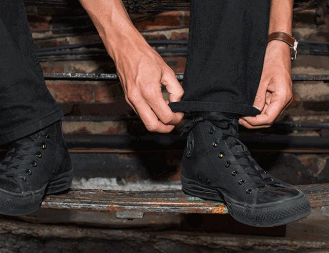 潮人教你正确卷裤脚,怎么卷起裤脚更时尚